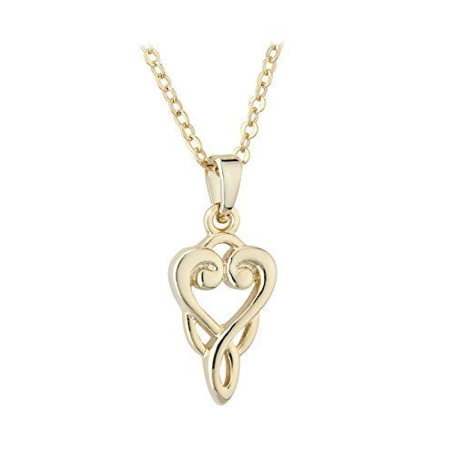 Solvar Rose Colored Celtic Knot Coin Pendant Solvar Rose Colored Celtic Knot Coin Pendant